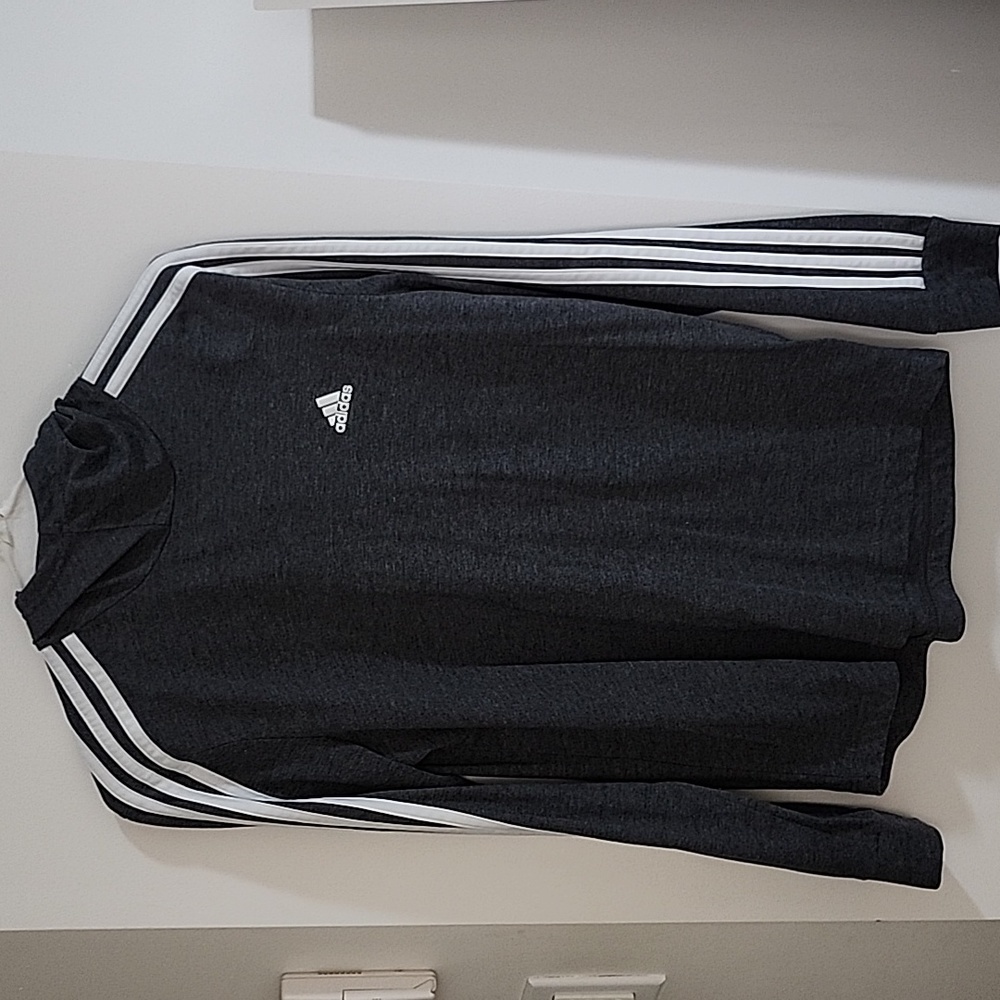 adidas hooded shirts